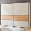Wohnen Kleiderschränke<Schwebetürenschrank in Eiche Bianco & Beige - Kezmina