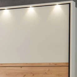 Wohnen Kleiderschränke<Schwebetürenschrank in Eiche Bianco & Beige - Kezmina