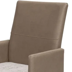 Wohnen Sessel<Schwingsessel in Beige und Grau - Rovina