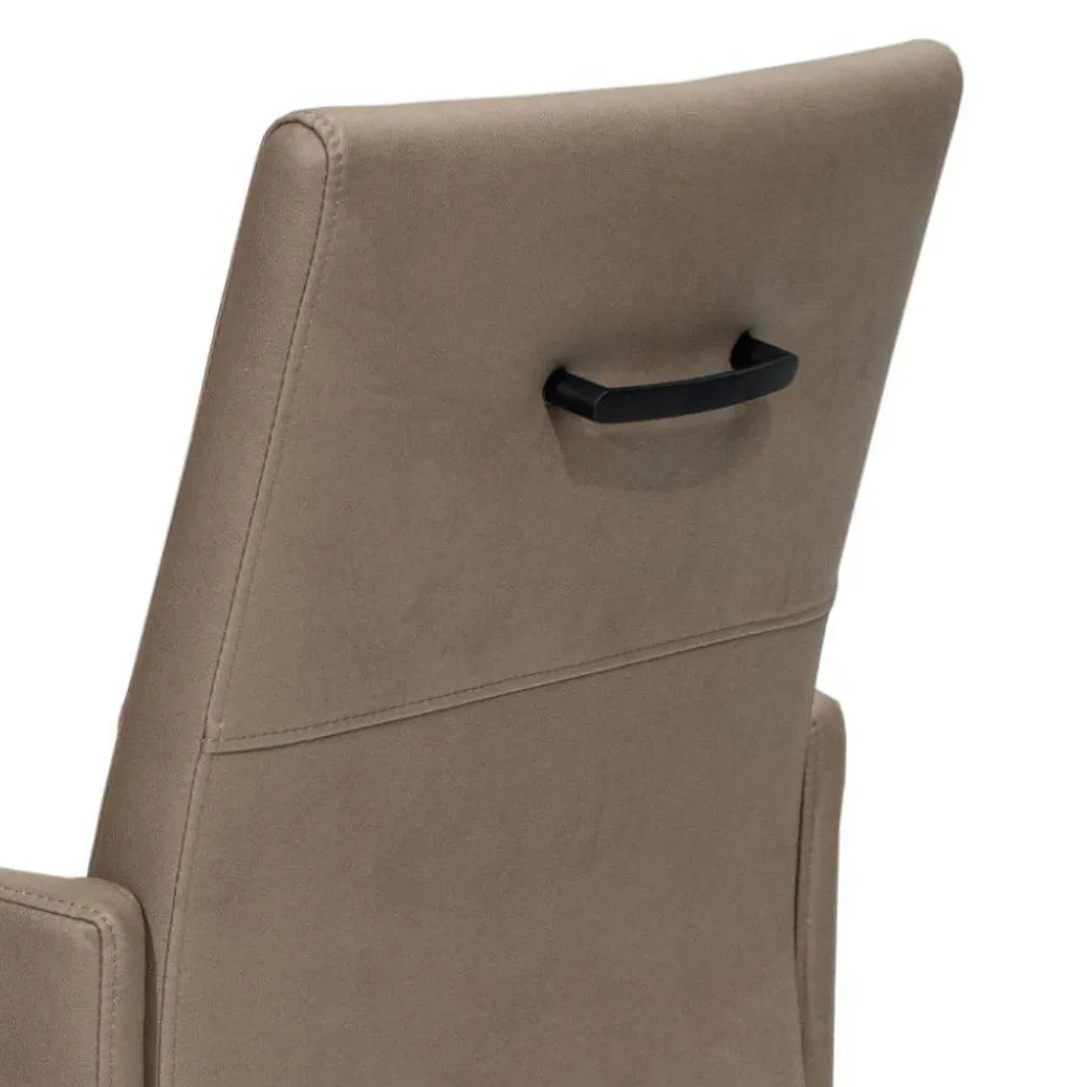 Wohnen Sessel<Schwingsessel in Beige und Grau - Rovina