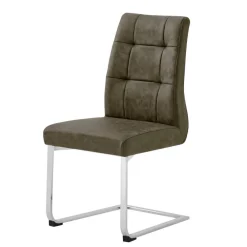 Wohnen Sessel<Schwingstühle in Braun - Badehma (2er Set)