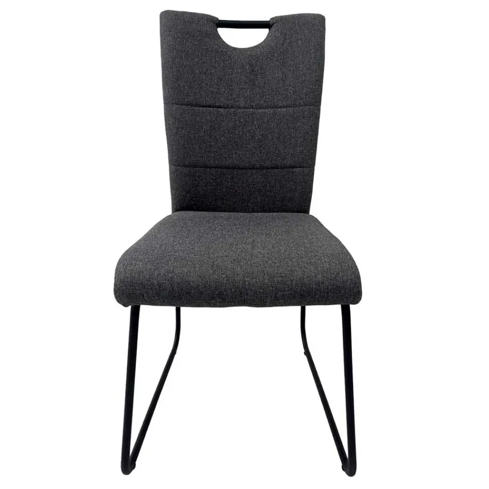 Wohnen Stühle<Schwingstuhl für Esstisch - Jaliasda (2er Set)