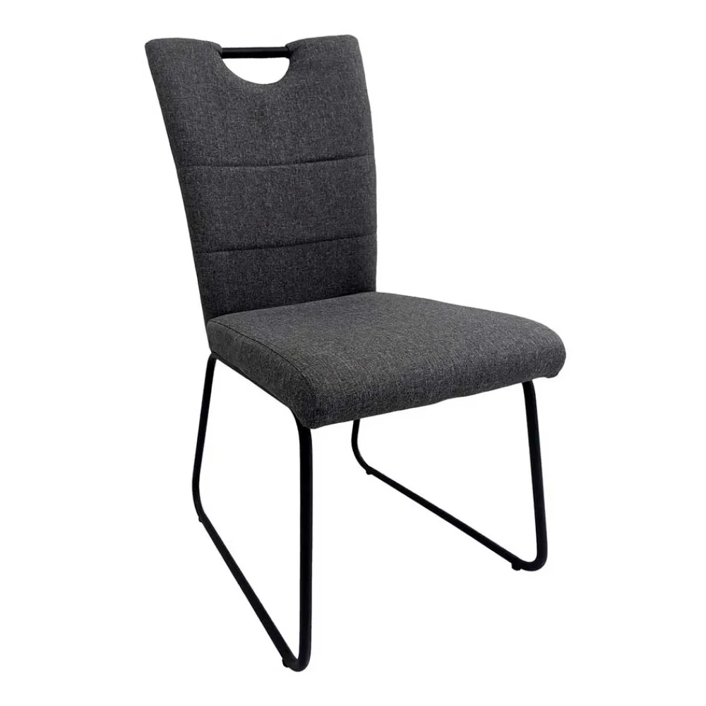 Wohnen Stühle<Schwingstuhl für Esstisch - Jaliasda (2er Set)