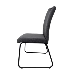 Wohnen Stühle<Schwingstuhl für Esstisch - Jaliasda (2er Set)