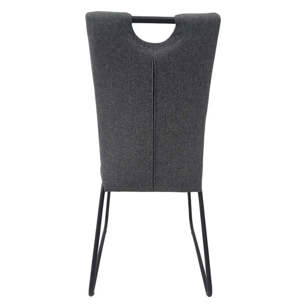 Wohnen Stühle<Schwingstuhl für Esstisch - Jaliasda (2er Set)