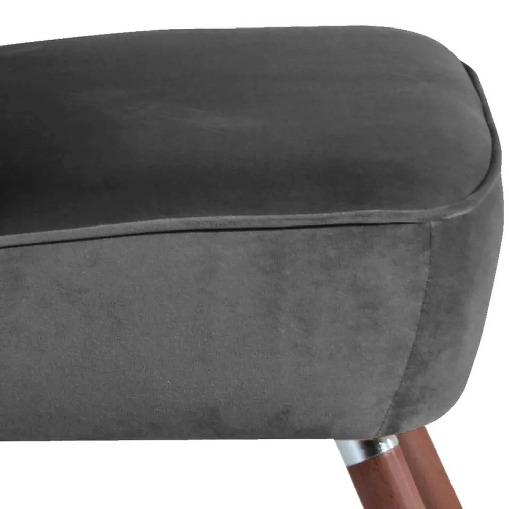 Wohnen Sessel<Sessel in Anthrazit und Nussbaum - Laois