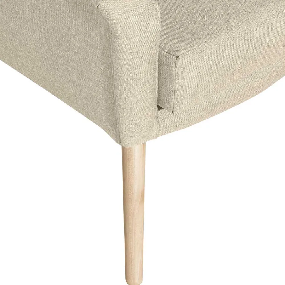 Wohnen Sessel<Sessel in Beige und Buche Natur - Vareika