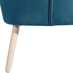 Wohnen Sessel<Sessel in Petrol Blau Velours - Curedo