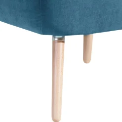 Wohnen Sessel<Sessel in Petrol Blau Velours - Curedo