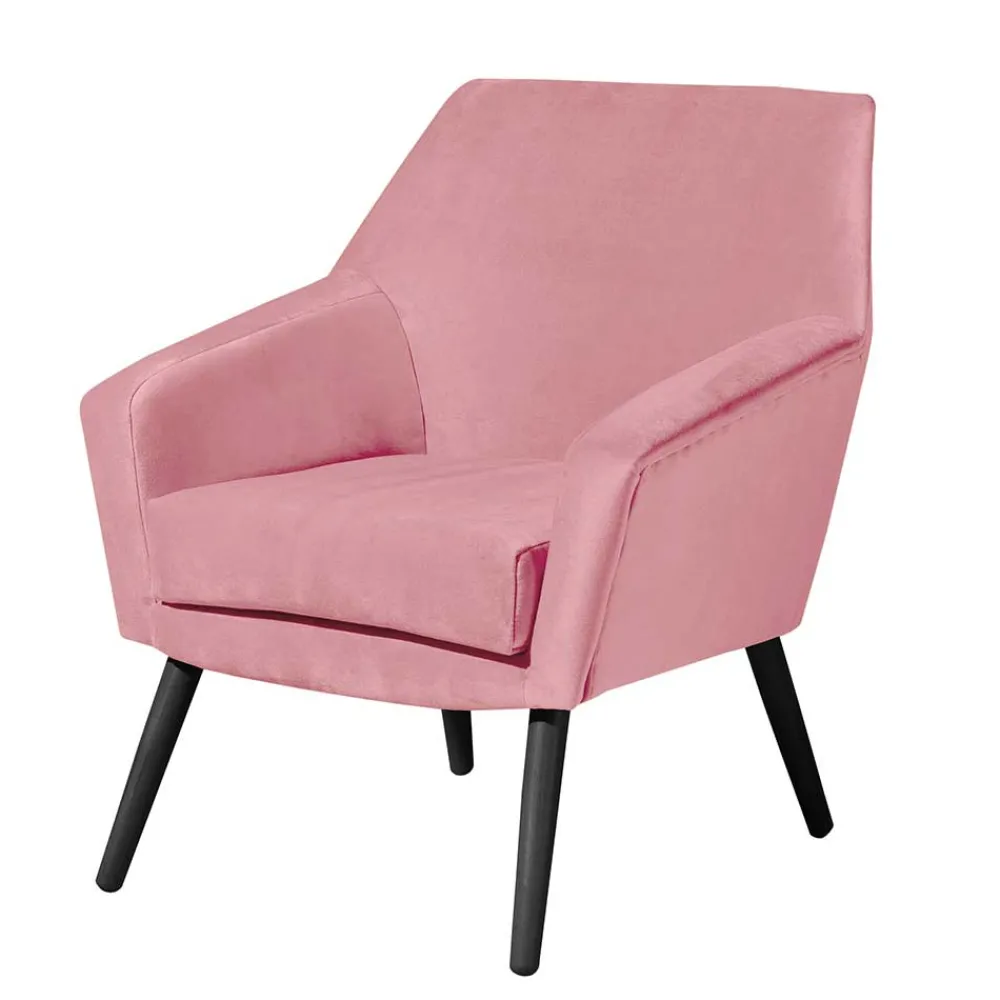 Wohnen Sessel<Sessel in Rosa und Schwarz - Lanaca