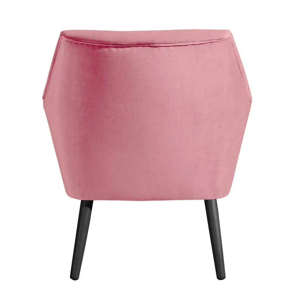 Wohnen Sessel<Sessel in Rosa und Schwarz - Lanaca