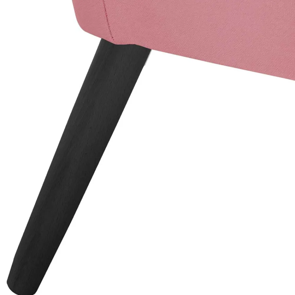 Wohnen Sessel<Sessel in Rosa und Schwarz - Lanaca