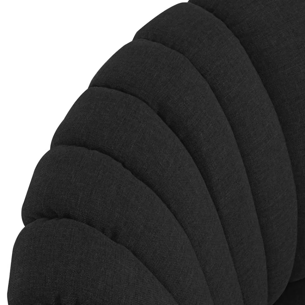 Wohnen Sessel<Sessel in Schwarz und Nussbaum - Nastasia