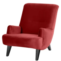 Wohnen Sessel<Sessel in Ziegel Rot und Schwarz - Danzante