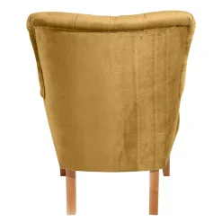 Wohnen Sessel<Sessel mit Ohren in Maisgelb und Buche - Amarello