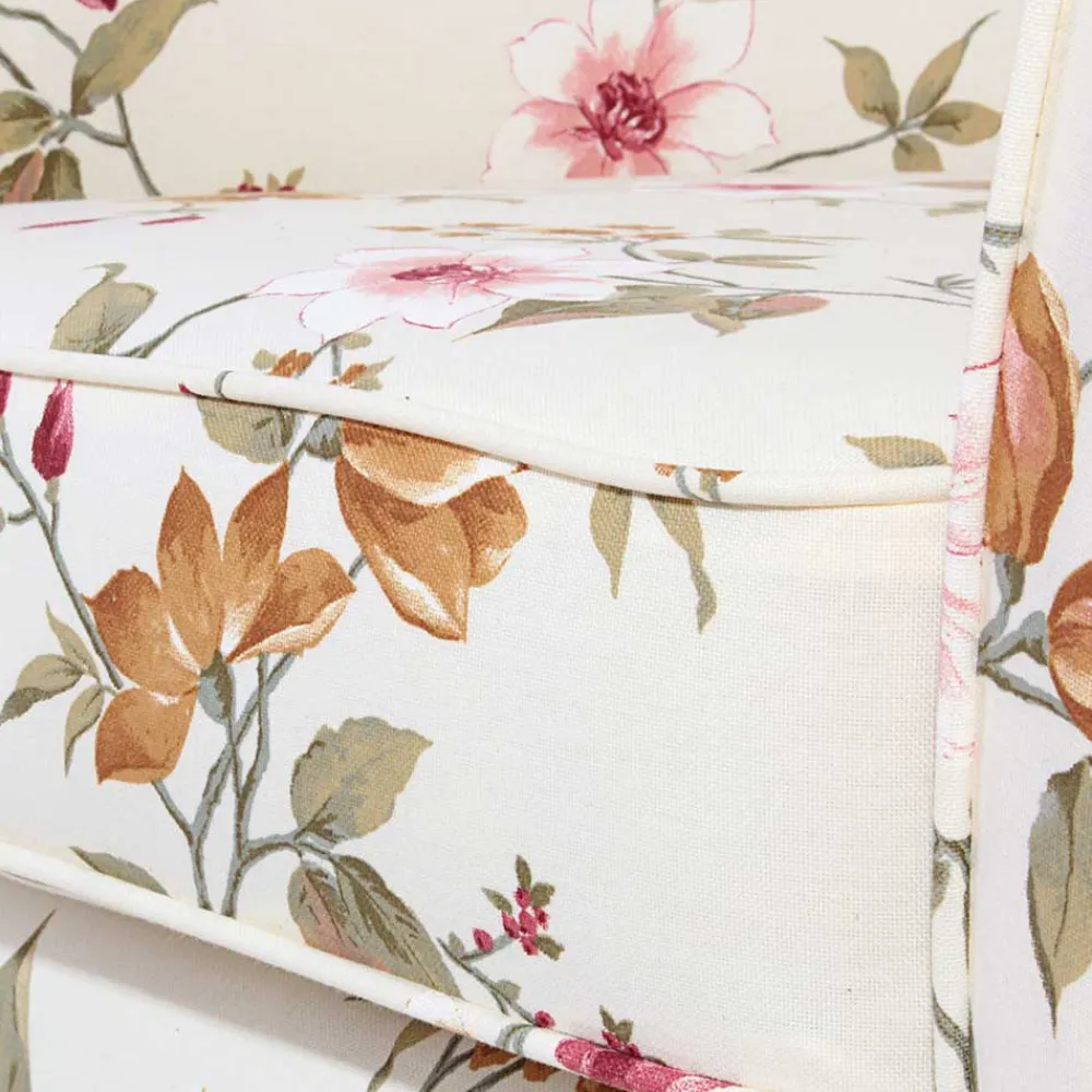 Wohnen Sessel<Sessel mit Stoffbezug mit Blumen Dessin - Barbadus