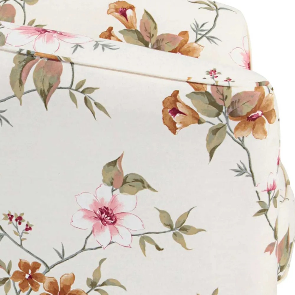Wohnen Sessel<Sessel mit Stoffbezug mit Blumen Dessin - Barbadus