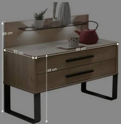 Wohnen Betten<Set Bettanlage mit LED Beleuchtung - Licruva (dreiteilig)
