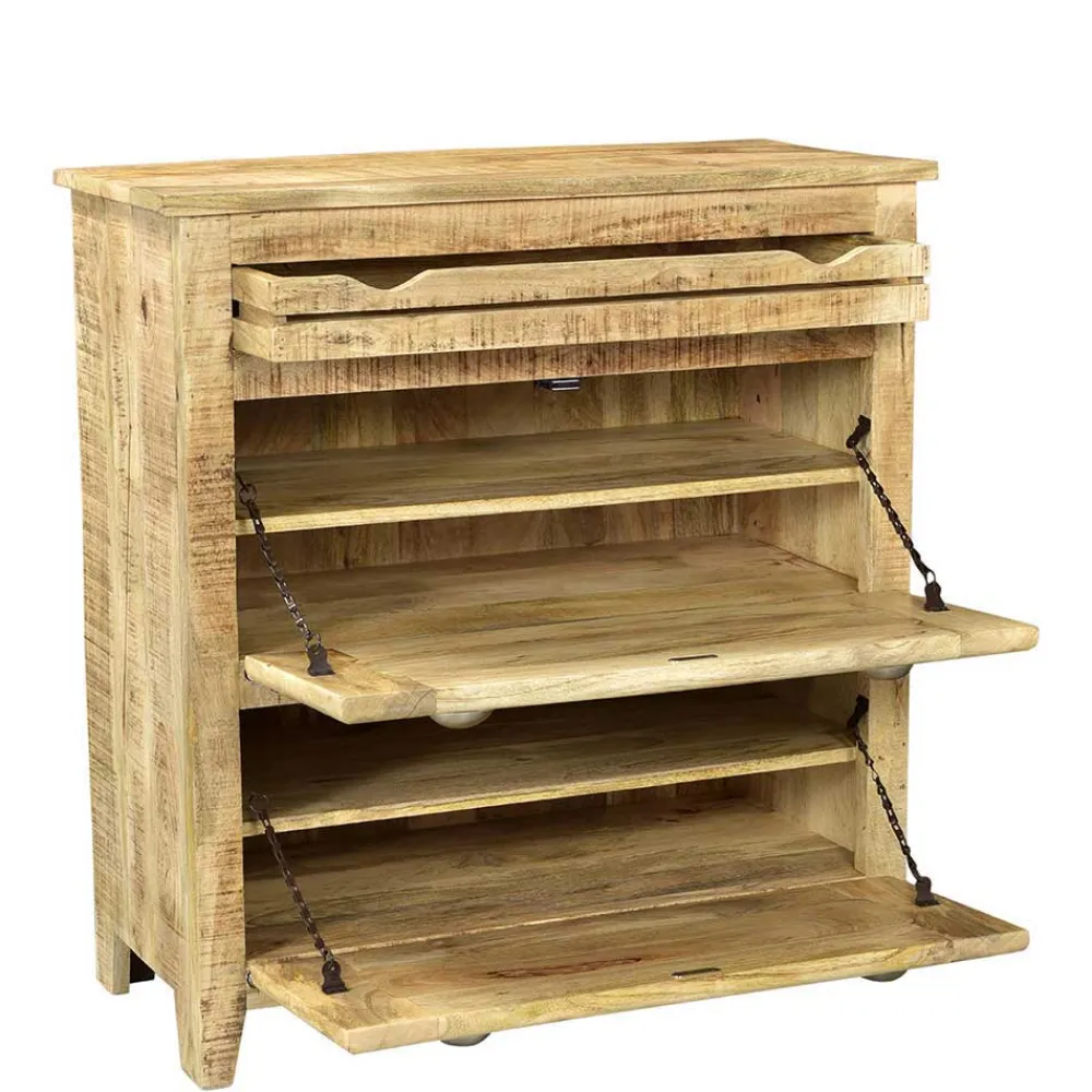 Wohnen Garderoben<Set Design Flur Möbel massiv - Suennas (sechsteilig)