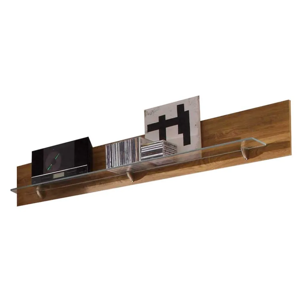Wohnen Wohnwände<Set Design Wohnwand aus Asteiche - Landuva (vierteilig)