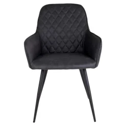 Wohnen Sitzgruppe<Set Loft X-Fuß Tisch & Tischsessel - Ghaz (siebenteilig)