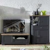 Wohnen Wohnwände<Set TV Unterschrank & Highboard - Thumbs (zweiteilig)