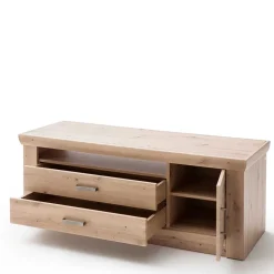 Wohnen Wohnwände<Set Wohnmöbel in Dekor Eiche - Wykina (vierteilig)