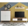 Wohnen Wohnwände<Set Wohnraum Kombi mit TV Board - Cablos (dreiteilig)