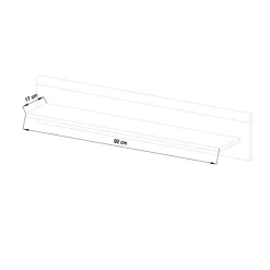 Wohnen Wohnwände<Set Wohnraum Kombi mit TV Board - Cablos (dreiteilig)