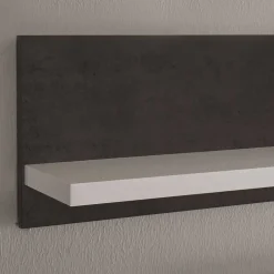 Wohnen Wohnwände<Set Wohnzimmer Anbauwand zweifarbig - Istensa (vierteilig)