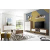 Wohnen Wohnwände<Set Wohnzimmer Möbel mit Sofatisch - Cablos I (fünfteilig)