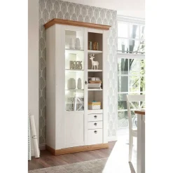 Wohnen Wohnwände<Set Wohnzimmermöbel im Country Style - Diatara (vierteilig)