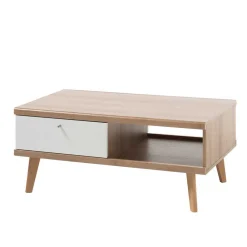 Wohnen Wohnwände<Set Wohnzimmermöbel im Skandi Design - Cablos II (fünfteilig)