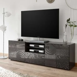 Wohnen Wohnwände<Set Wohnzimmer-Schränke modern - Ipatal (dreiteilig)