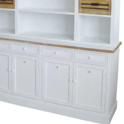 Wohnen Kommoden<Shabby Buffetschrank Calavon in Weiß