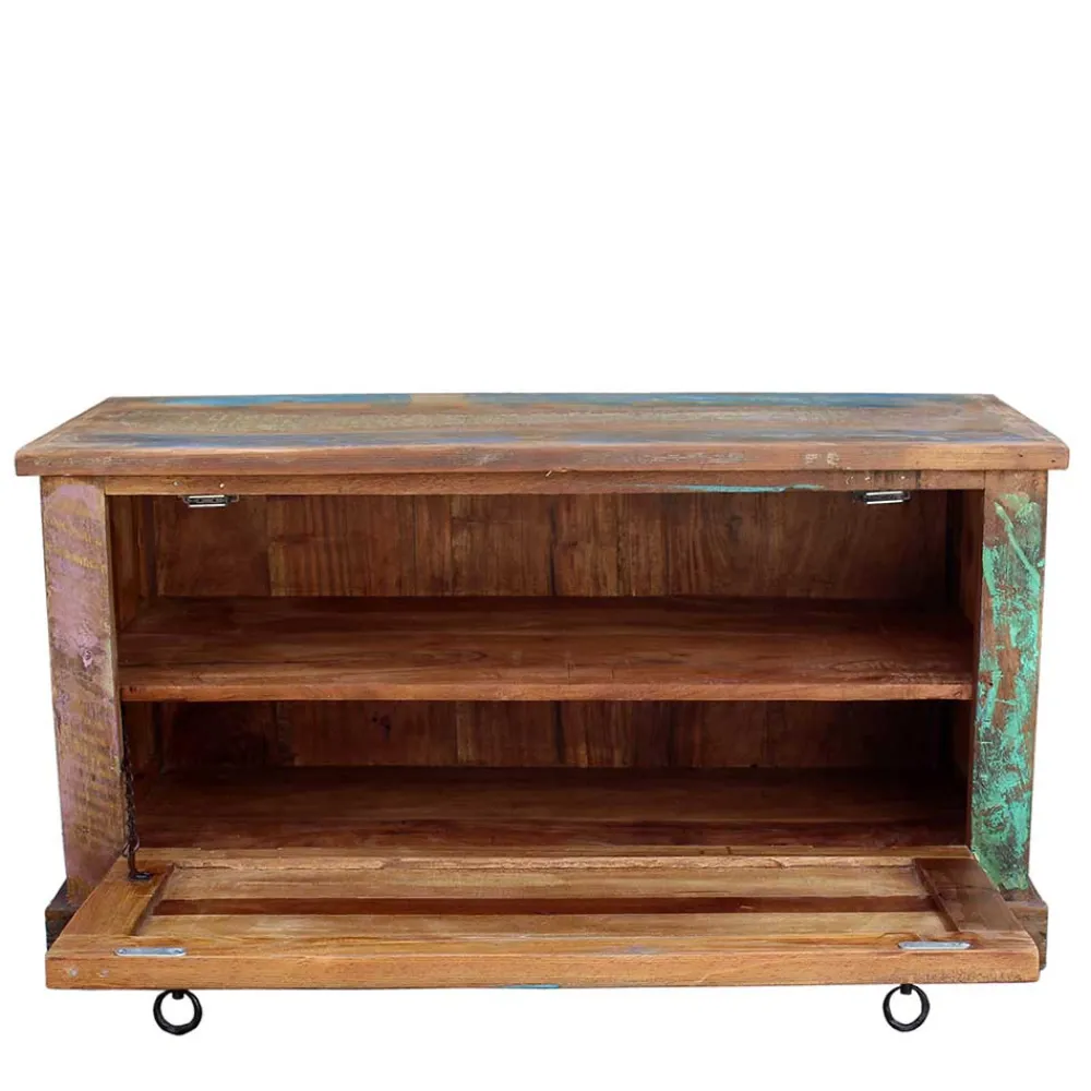 Wohnen Garderoben<Shabby Chic Dielenmöbel Set - Jamaica (fünfteilig)