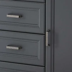 Wohnen Sideboards<Sideboard in Dunkelgrau und Eiche - Joe