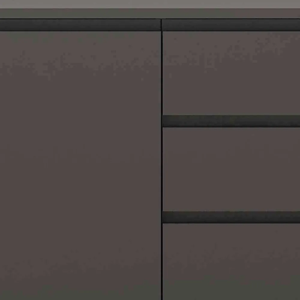 Wohnen Sideboards<Sideboard in Grau & Gold - Tajibo