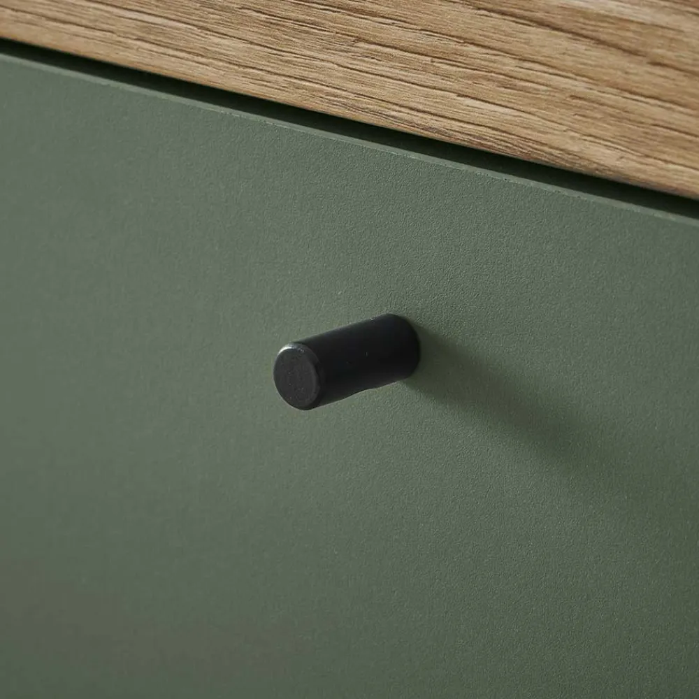 Wohnen Sideboards<Sideboard in Graugrün & Wildeiche - Oliva