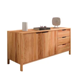 Wohnen Tv & Hifi-Möbel|Lowboards<Sideboard mit zwei Türen und drei Schubladen - Lana