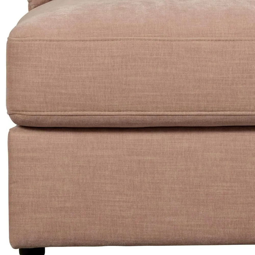 Wohnen Sofas<1-Sitzer Mittelelement Sofamodul in Rosa - Iliana