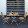 Wohnen Sitzgruppe<Sitzgrupe Garten Klappmöbel aus Robinie - Parvello (dreiteilig)