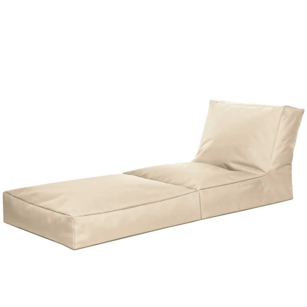 Wohnen Sessel<Sitzsack Sessel ausklappbar in Beige - Zynla