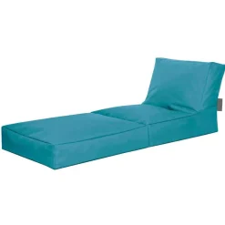 Wohnen Sessel<Sitzsack Sessel Relaxliege 2in1 in Petrol - Thea