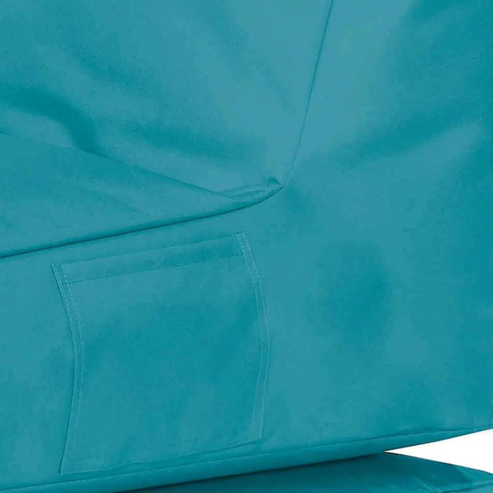 Wohnen Sessel<Sitzsack Sessel Relaxliege 2in1 in Petrol - Thea
