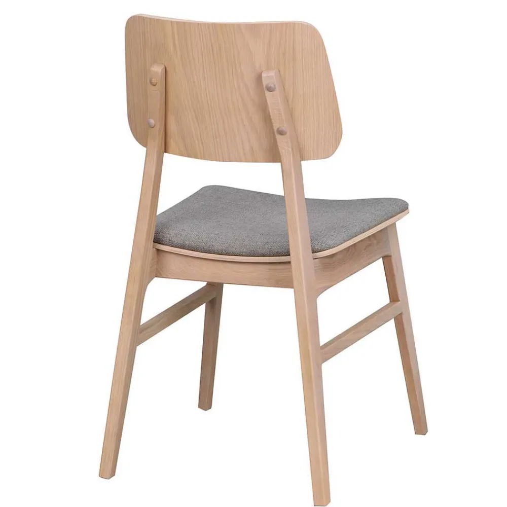 Wohnen Sitzgruppe<Skandi Ausziehtisch & 6 Stühle - Pessoa I (siebenteilig)