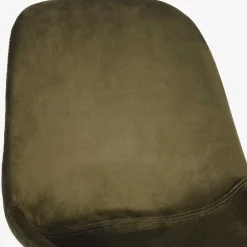 Wohnen Stühle<Skandi Design Esstischstuhl in Oliv Grün Samt - Kendo (2er Set)