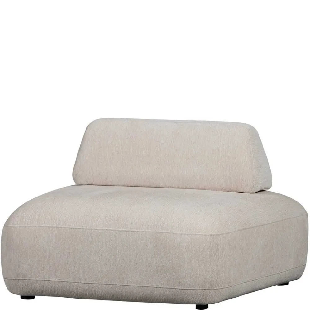 Wohnen Sessel<Skandi Designsessel in Beige Strukturstoff - Samuele