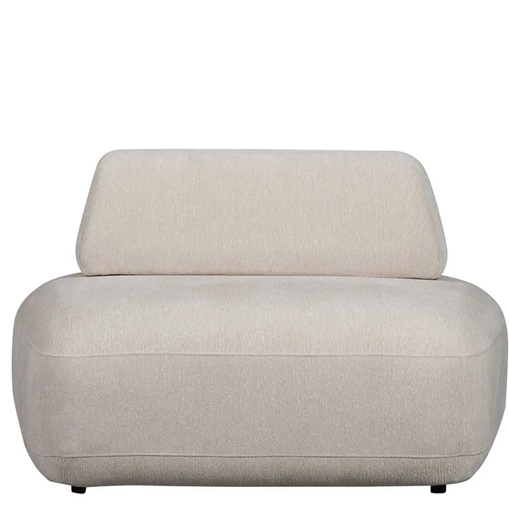 Wohnen Sessel<Skandi Designsessel in Beige Strukturstoff - Samuele