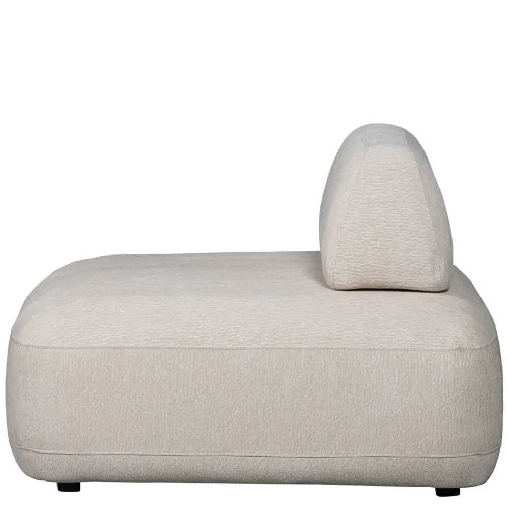 Wohnen Sessel<Skandi Designsessel in Beige Strukturstoff - Samuele